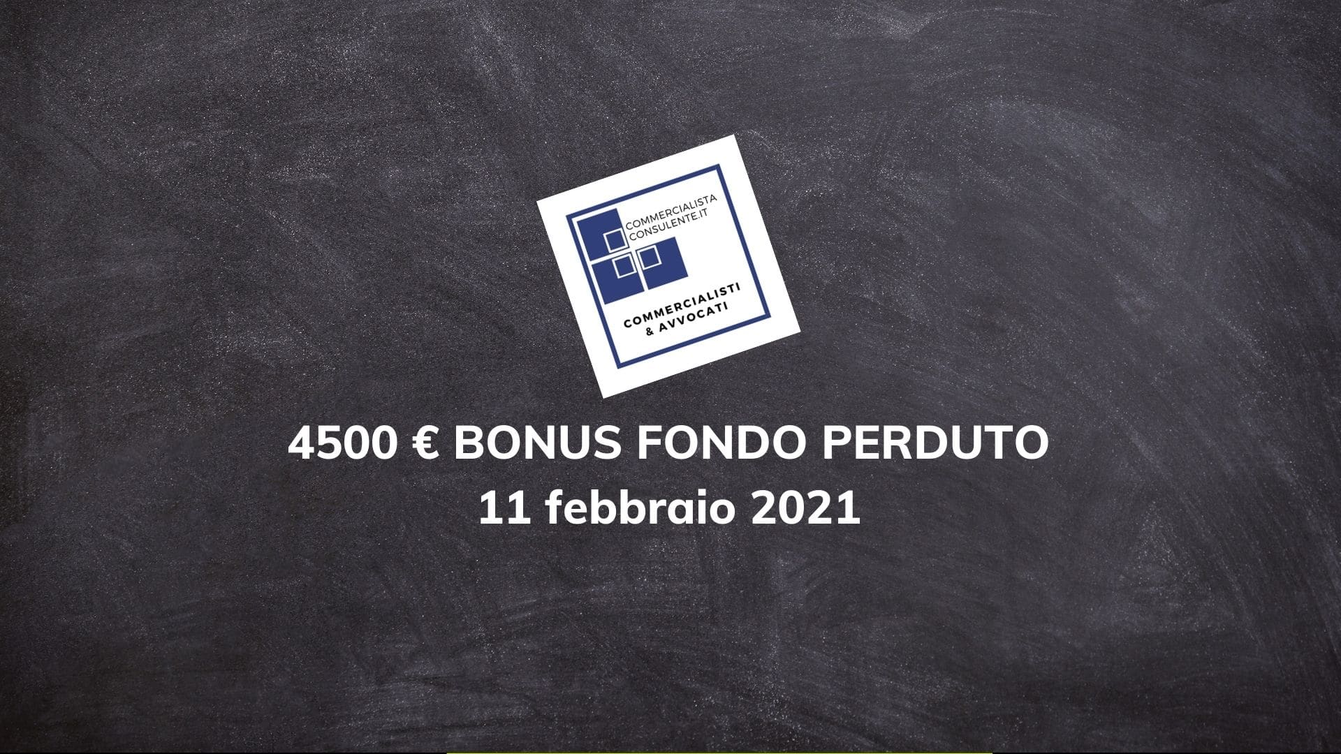 Bonus Partita Iva € 4500