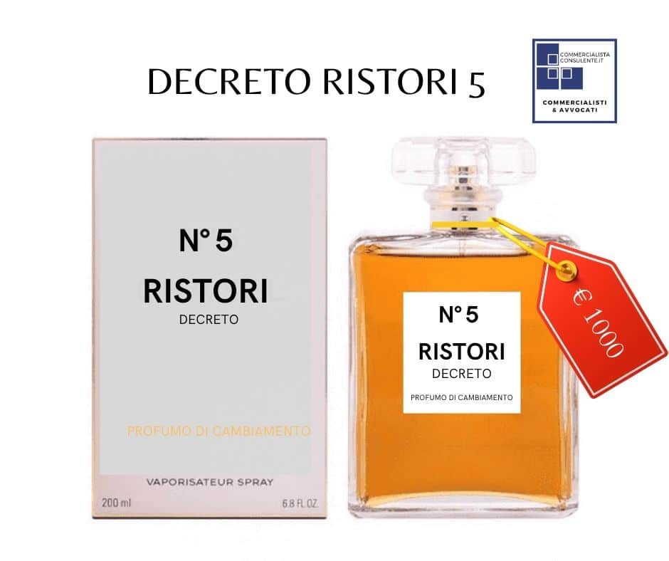 decreto ristori 5